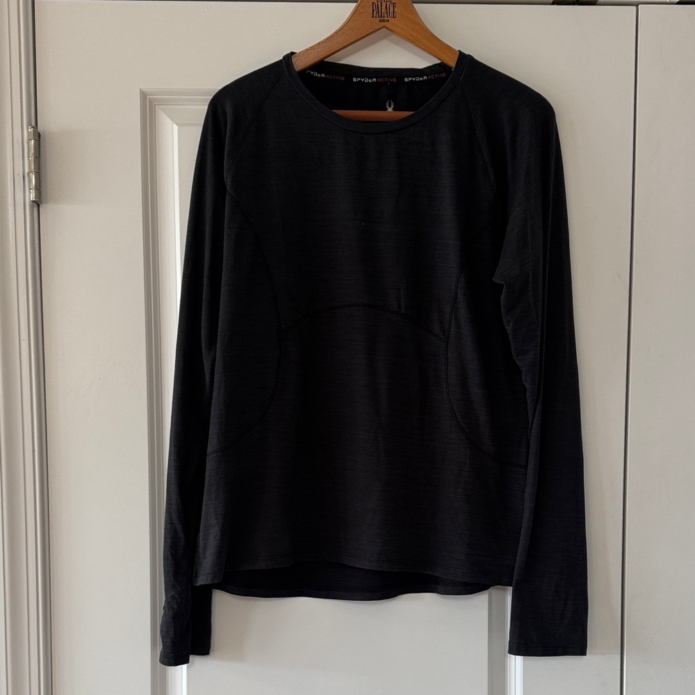 Spyder Charcoal Long Sleeve Top
